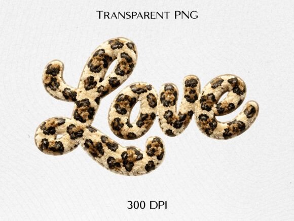 Leopard Love PNG: Style Meets Simplicity