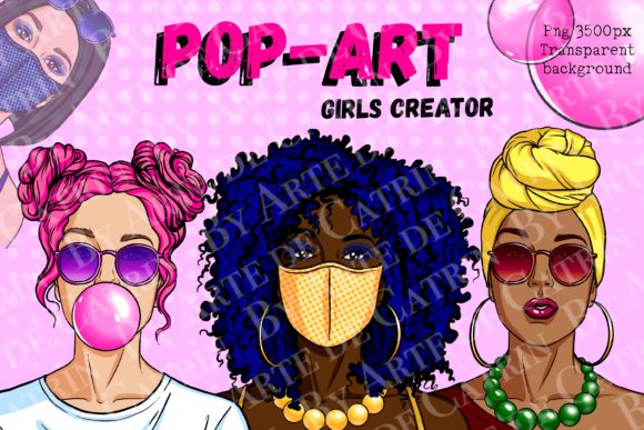 Pop-Art Girls Creator: A Creative Resource for Beauty-Inspired Digital Art