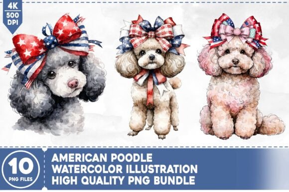 Strategic Uses of the American Poodle Watercolor Bundle for Creative Entrepreneurs and Design Professionals